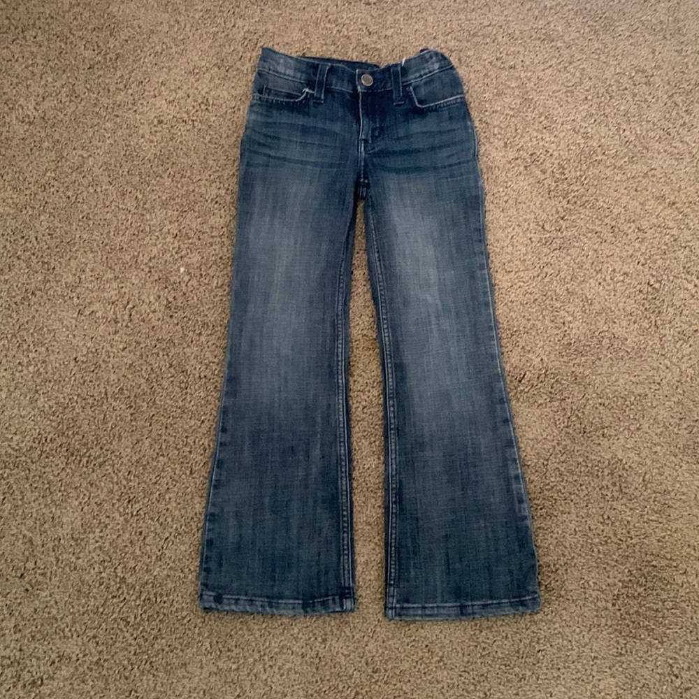 Wrangler kids riding jeans size 8 slim